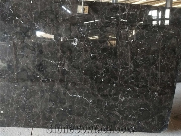 Chinese Brown Dark Golden Emperador Marble Slabs Floor Wall