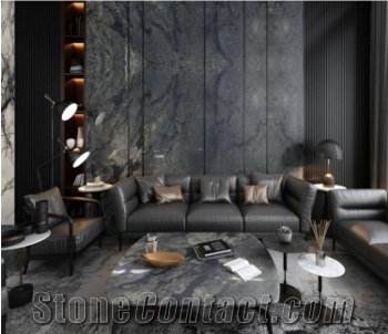 Luxury Brazil Dream Sapphire Blue Granite for Walling