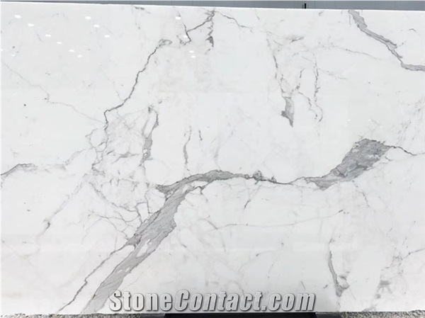 Luxury Interior Decoration Marmo Bianco Calacatta Marble
