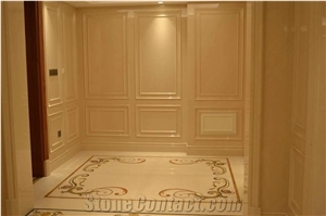 Luxury Wall，Floor,Natural Royal Botticino Cream Beige Marble