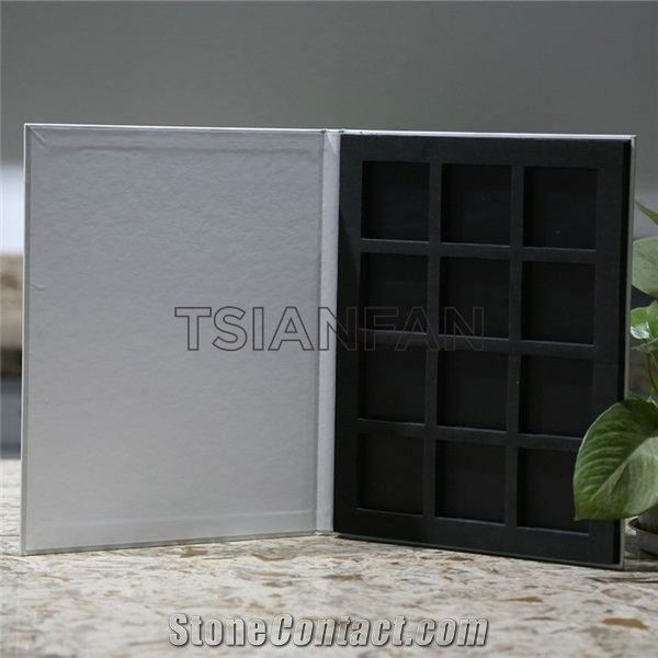2 Pages Stone Sample Book Stone Display