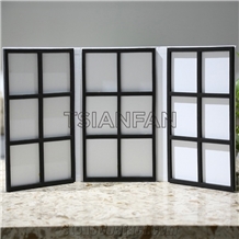 3 Pages Display Folder for Quartz Tile Acrylic Display