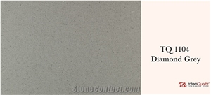 1104 Diamond Grey Engineered Grey Quartz