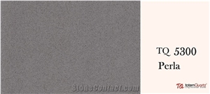 Totem Quartz Tq 5300 Perla Grey Quartz Stone