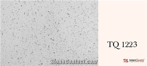 Tq 1223 White Quartz Stone