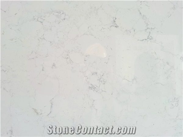 White Artificial Marble Slab China Factory Direct Sell