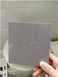 Pure Dark Grey Artificial Marble Slab Tile