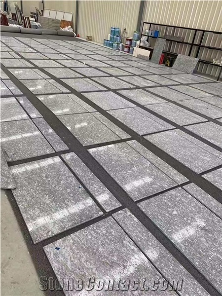 Alps Snow Slabs & Tiles, Italy Grey Quartzite