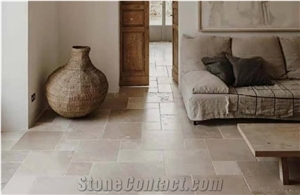 China Beige Limestone Floor Pattern