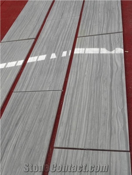Ionia Ice Wood Slabs & Tiles, China White Marble