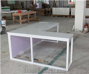 Ceo Office Furniture Luxury Artificial Marble Office Table