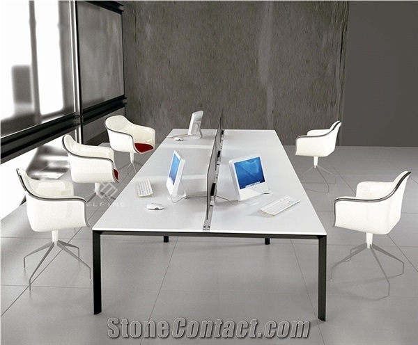 High End New Style Artificial Marble Conference Table for 16 Person