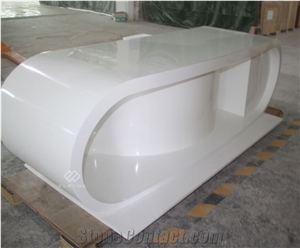 Luxury Design Solid Surface Ceo Utive Office Desk