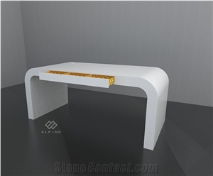 Luxury Office Furniture Artificial Marble Office Table