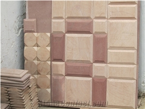 Jodhpur Brown Sandstone Walling Tiles
