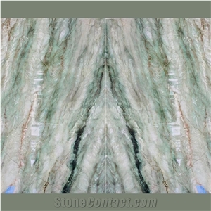 Berillo Quartzite, Cristallo Tiffany Quartzite