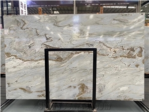 China Crystal Onyx Glassy Marble for Wall Feature