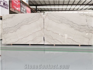 Guangxi White Marble for Floor Tiles