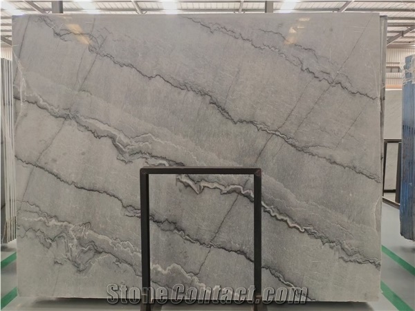Sea Wave Grey Marble for Wall Covering