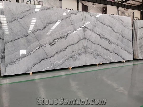 Sea Wave Grey Marble for Wall Tiles