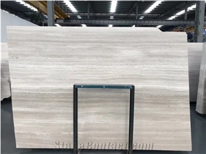 White Wooden Marble for Wall Covering