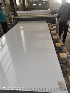 Artificial Pure White Marble Slabs for Countertop