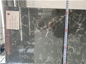 Dark Egineer Solid Surafce Stone for Countertop