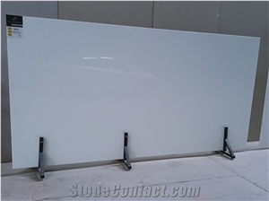 Pure White Nano Crystallized Glass Slabs for Vanity Top