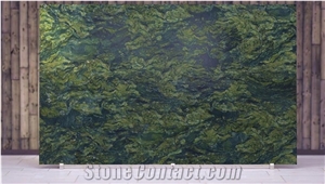 Birjand Green Marble Slabs, Granite Forest Green Birjand