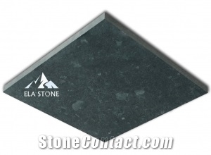 Moss Green Lava Stone, Honed Surface Basalt Tiles