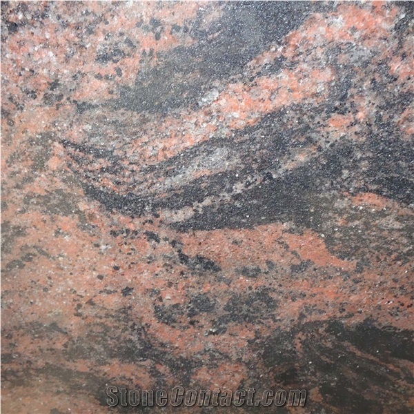 Indian Aurora Granite Slabs, Red Granite Tiles