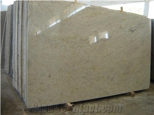 Ivory Fantancy Granite Slabs, Yellow Granite Tiles