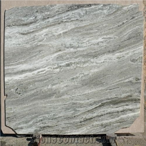 River Grey Granite Slab