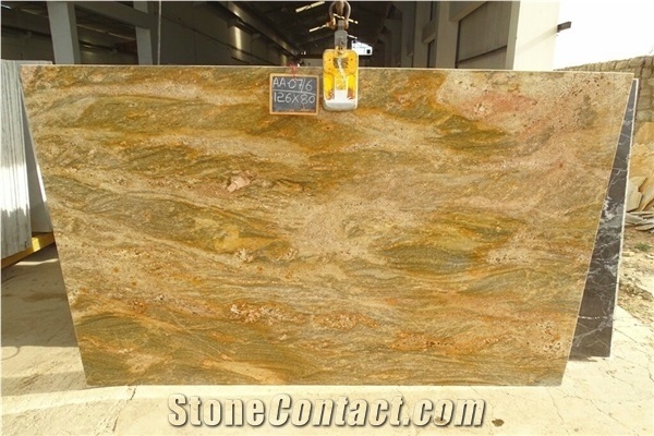 Web Gold Granite Slabs, Yellow Granite Tiles