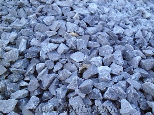 Pebble Stone,Blue Limestone Crushed Stone
