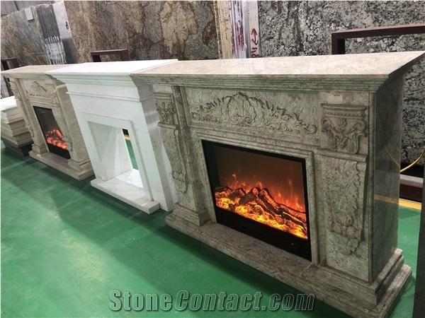 Vietnamstone - Stone Fireplace