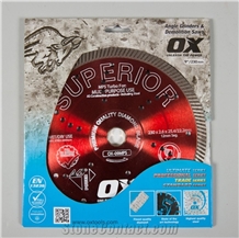 Ox Red Superior Turbo Blade