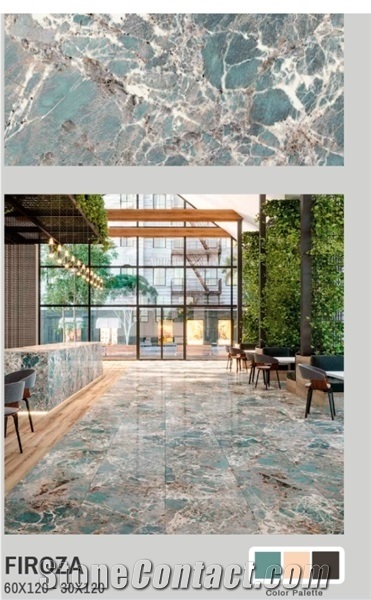 Firoza Amazonita Sintered Stone ,Porcelain Floor Tiles