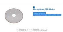 Electroplated Cbn Cutting Blades