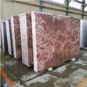 Persian Red Rose Marble Slabs