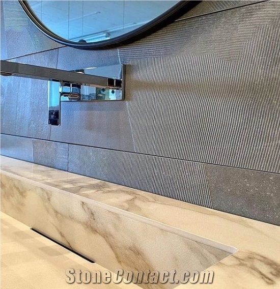 Sintered Stone- Artificial Marble Bathroom Sink