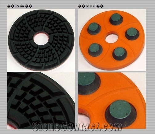 Floor Polishing Pads, Velcro Discs for Wet Use