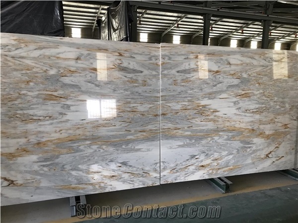 Bianco Manttra Marble Slabs