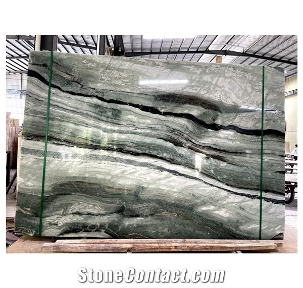 Calacatta Colorful Ice Jade Marble Cold Emerald Green Marble