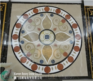 China Cheap Marble Waterjet Medallions