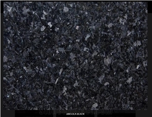 Angola Black Granite Slabs