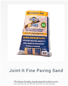 Joint-It Fine Paving Sand for Block Paving Joints