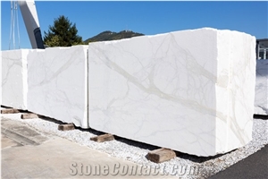 Bianco Carrara White Marble Blocks