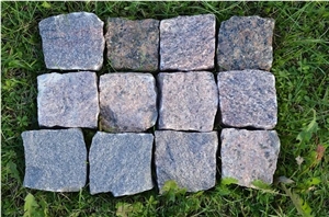 Granite Cobblestone - Cube Stone Pavers