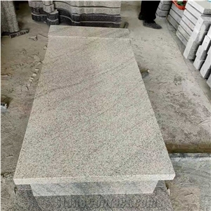 Shanshui White Granite Tombstone Design